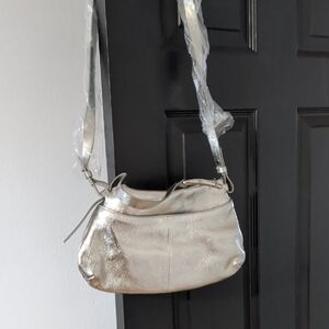 Vince Camuto Elegant Silver Women's Shoulder Bag